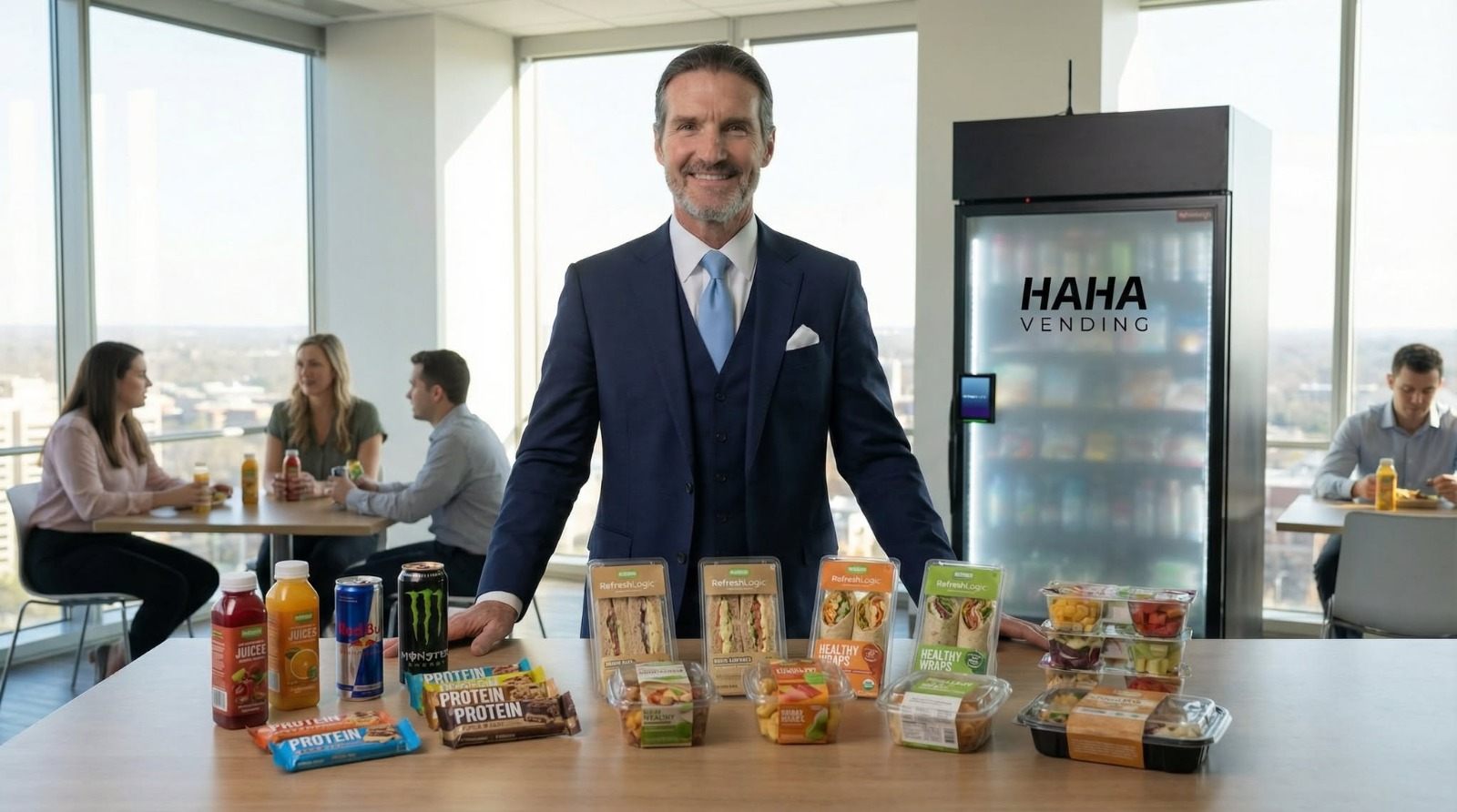 Brandon Brooks, owner of Buy Sell Vending